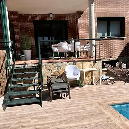 La Casita Del Risco Villa Las Navas Del Marques Exterior photo